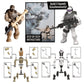 Special Forces Mini Action Figures Includes 3 Army Building Sets with 9 soldiers Arctic Troopers Snowmobile Scout Desert Squad Special Troops Toy Gifts 10+ Kids & parents - Quality Family Time 403 Pcs