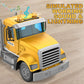 DOWELLIN Carrier Vehicle Truck Toys for Kids, Includes Carrier Car and Bulldozer Truck, Cars Toy Birthday Gift for 3+ Years Old