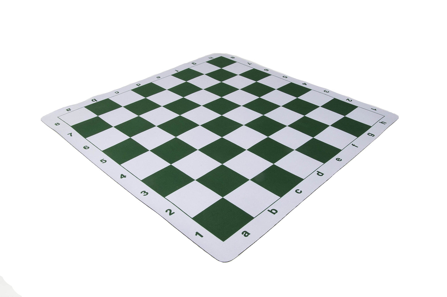 Thin Mouse Pad Style Tournament Chess Board - 2.25' Green