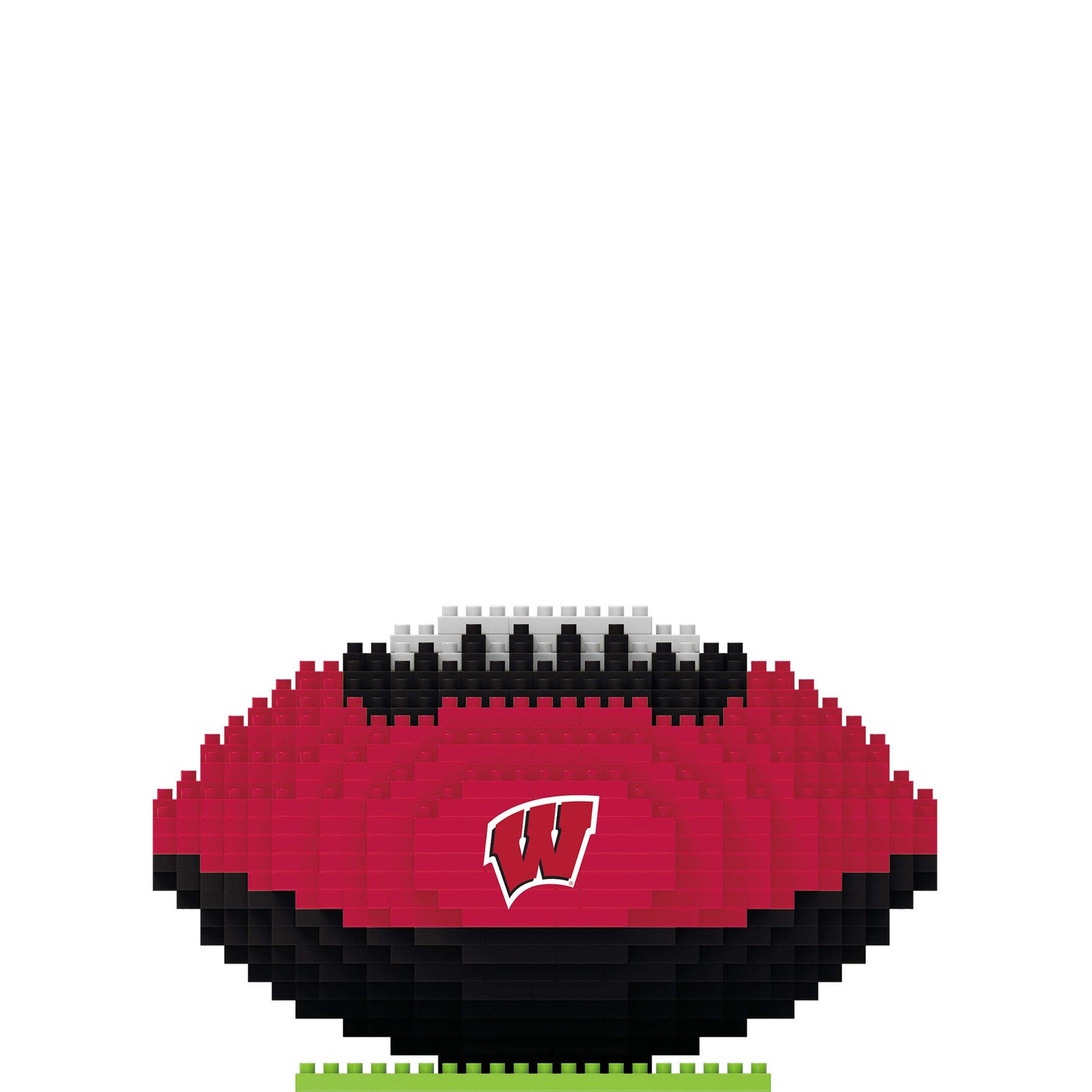 Foco Wisconsin Badgers Ncaa 3D Brxlz Football Puzzle 1Z