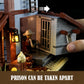 Funwhole Sheriff'S-Office Lighting Building-Bricks Set - The Old West Sheriff'S Office Led Light Construction Building Model Set 1240 Pcs For Adults And Teen