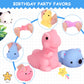 Pokonboy 25Pcs Mochi Squishy Toys, Mini Kawaii Squishies Animals With Storage Bag Party Favor For Kids Stress Relief Toys Classroom Prizes Easter Basket Stuffers For Boys And Girls Age 3+