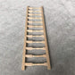 Sxfse Dollhouse Decoration Accessories,Miniature Fence Handrail 1:12 Mini Dollhouse Fence Cute House Mini Fence (Beige, 2 Pcs)