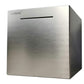 LUSEN Safe Piggy Bank Made of Stainless Steel, Safe Box Money Savings Bank for Kids, Can Only Save, Cannot Be Taken Out -Like New