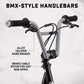 Mongoose Trace Youth Kick Scooter - Folding/Non-Folding, Lighted Air-Filled Wheels, Model R6331AZA, Black