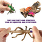 Niskaqsn 12 Pack Color Changing Insect Toys,Change Color Bug Toys,Floating And Stretchable Bath Toys Fosr Kid,Insect Figurines T