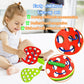 4 Pack Wooden Lacing Toy,Educational Threading Activity Puzzles,Learning Fine Motor Skill Travel Toy,Wooden Fruit Threading Set For Toddlers Kids 3 4 5 Year 1 Apple,1 Watermelon,1 Pineapple,1 Pear