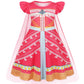 Wonderbabe Arabian Princess Costume For Girls Princess Dress Birthday Party Halloween Costume Cosplay Dress Up For Kids With Cap