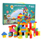 94PCS Foam Building Blocks for Toddlers 18M+, 7 Colors, MultiShape Set