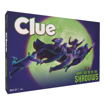 Clue: What We Do In The Shadows, Classic Board Game Inspired By The Fx Tv Series, Solve The Mystery Of The Missing 100% Witch Skin Hat With Laszlo, Nandor, Nadja & More, Officially Licensed Merch