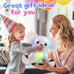 Glow Guards 10'' Plush White Koala LED Stuffed Animal with Rainbow Night Lights - Ideal Gift for Toddlers and Kids