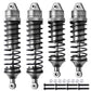 AllinRC 4Pcs All Metal Aluminum Front & Rear RC Shocks for 1/10 RC Truck Traxxas Slash Rustler Stampede Hoss 4X4 Replace 5862 37