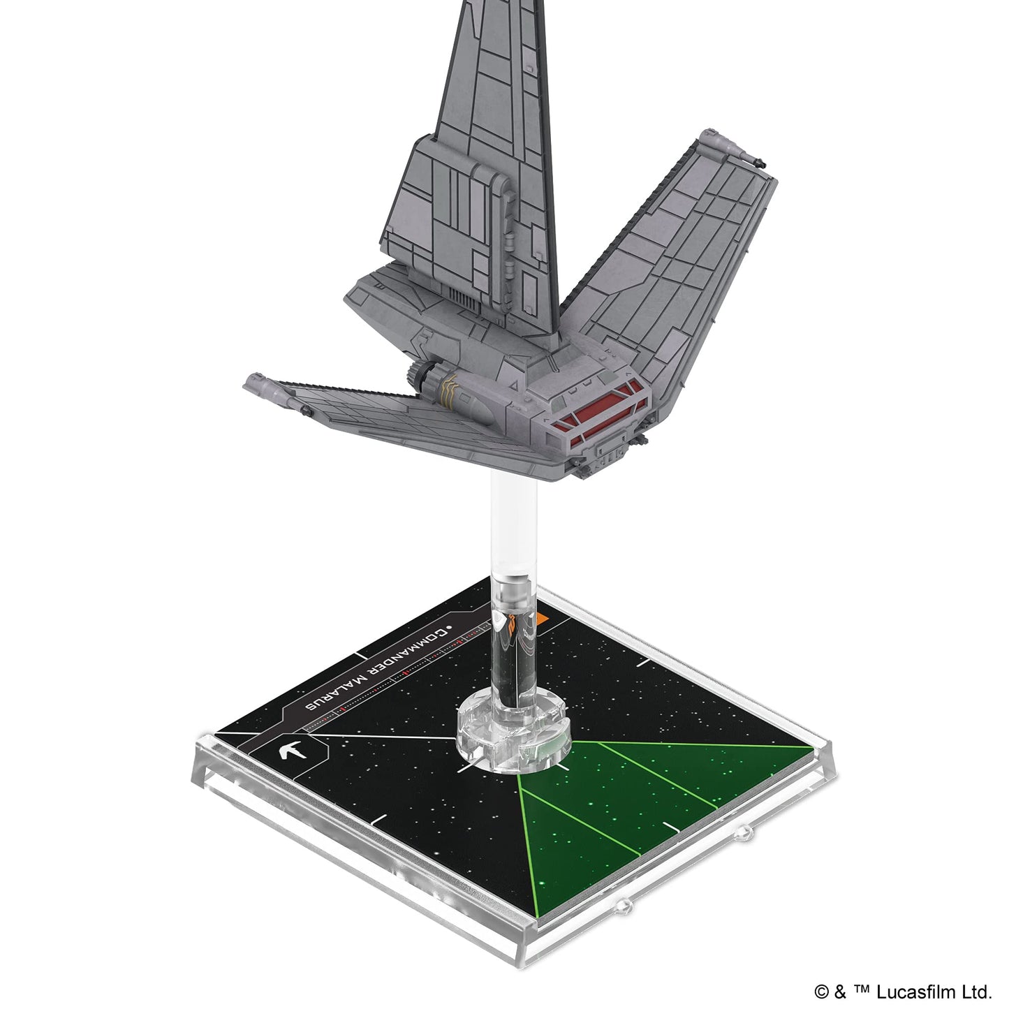 Star Wars X-Wing 2Nd Edition Miniatures Game Zi-Class Light Shuttle Expansion Pack | Strategy Game For Adults And Teens | Ages 1
