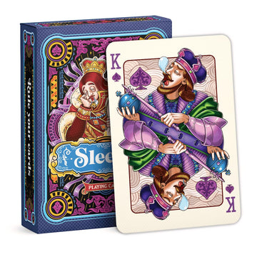 99Fox Sleepy Playing Cards For Teens Adults Friends Family Night Funny Royalty Decks
