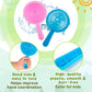Bath Toys For Toddlers Age 1-3 - Baby Bath Tub Swimming Pool Water Table Toys, Easy To Clean, Mold Free Water Toys Fun Tactile T