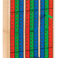 Toysmith 3-Track Cribbage Board - Handcrafted Travel Cribbage Board - Folding Cribbage Board For 2-3 Players - Classic 3-Track L