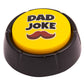 Ultimate Gift For Father'S. Dad Joke Button With Tons Of Funny Dad Jokes | Novelty Talking Button Present
