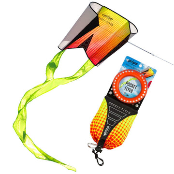 Pocket Flyer Single Line Kite Inferno - Ready For Flight Wherever Adventure Takes You