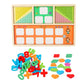 Ilsmysutra Developmental Toys Puzzle Sensory Smooth Montessori For Birthday Unisex|Toys For Baby|Developmental Baby Toys