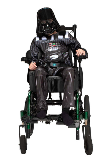 Star Wars Darth Vader Official Youth Adaptive Costume - Costumes With Adaptive Features (Wheel Cover Sold Separately) (S) Multi