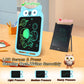 CHAFEGY 10 Inch LCD Writing Tablet for Kids Toddler Toys, Electronic Doodle Board Drawing Pad, Lion Owl Fox Rabbit Design, Chris