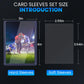 ZENOWICK 1000 Card Sleeves - 500 Hard Plastic Toploaders & 500 Clear Penny Sleeves for Baseball & Football Trading Cards, 3 x 4