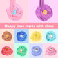 68 Pack Valentine'S Day Mini Butter Slime Kit, Scented Bulk Slime Party Favor Gifts, Birthday Easter Stress Relief Toy For Girls