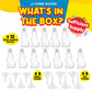 JJ CARE Sand Art Bottles [12 Wave-Shaped Sand Bottles + 6 Small & 6 Large Funnels] Plastic Sand Art Containers for Kids, Sand Ar