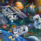 Ravensburger Cosmic Exploration Kids Jigsaw Puzzle | 200 Unique Xxl Pieces | Anti-Glare Fun & Educational Toy | Fsc Certified - 19.5' X 14.25' Multicolor