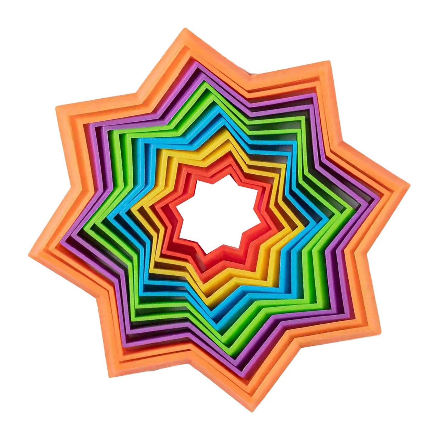 Calandis Novelty Star Sensory Toys Party Favor Learning Toy For Friends Adults Red Rainbows | Toys For Baby