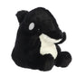 Aurora® Juneau Orca™ Stuffed Animal - Mini 5" - Black - Polyester - Pocket-Sized Collectible