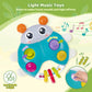 Surdote Ladybug Baby Light Up Toys With Rattle Led Light Music, Interactive Educational Fine Motor Development Toy For 3-6-12-18