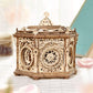 Rokr 3D Wooden Puzzles For Adults Mechanical Music Box-Secret Garden, Diy Rotating Music Box Model Building Kits For Teens, Diy