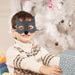 Jtnohx Felt Animal Masks, 10 Pcs Halloween Mask, Animal Costume For Birthday Party Supplies (Wolf Mask)