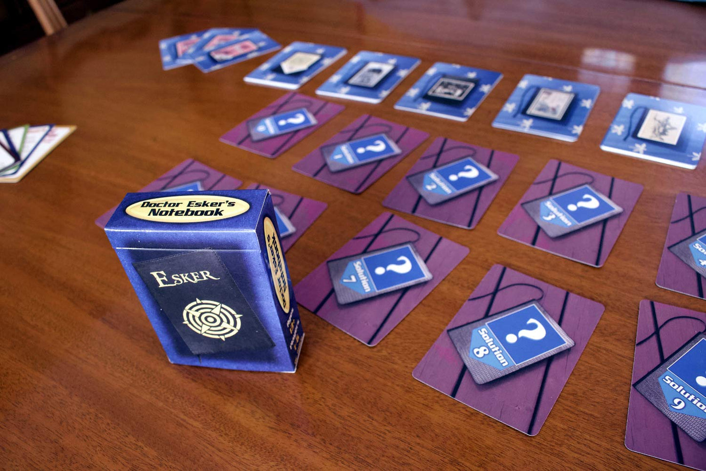 Plankton Games Doctor Esker's Notebook  a Puzzle Card Game in The Style of Escape Rooms