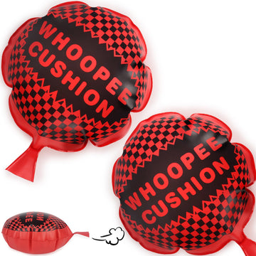 Poplay 2 Pcs Whoopee Cushions, 10 Inch Fart Bags Prank For Novelty Party Favors Kids And Adults Fart Pillow April Fool'S Day