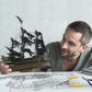 Piececool Metal 3D Puzzles For Adults, Flying Dutchman Pirate Ship Model Kits, 3D Watercraft Model Building Kit, Diy Craft Kits Difficult 3D Puzzles For Family Time, Great Christmas Birthday Gifts