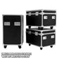 Set of 2 Road Cases for Wrestling Action Figures