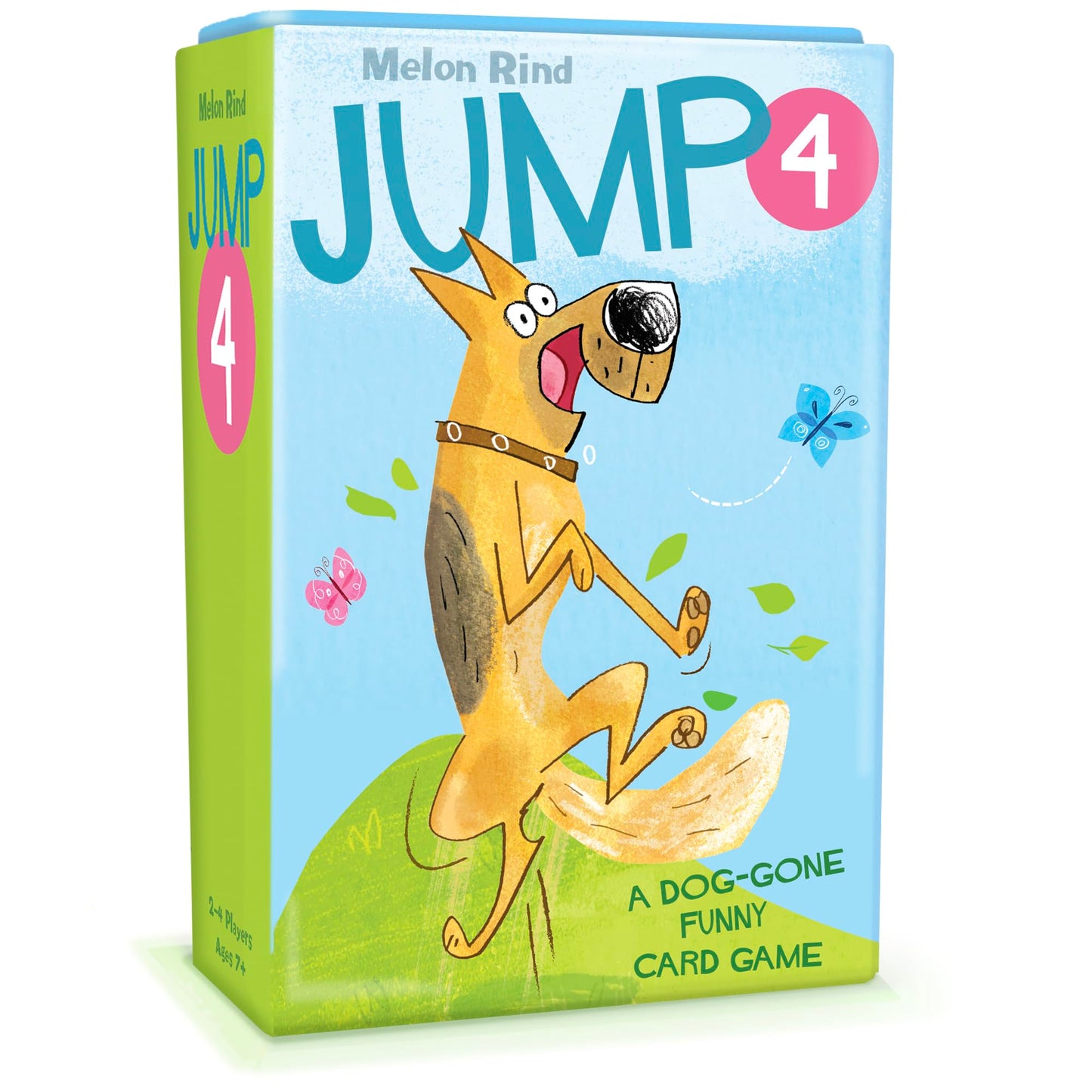 Melon Rind Jump 4, Math Game For Kids (Ages 7+) Fun Multiples Of 4 Card Game - Engaging Math Game For Kids, Perfect Stocking Stu
