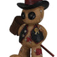 Ebros Day Of The Dead Pinheadz Monster With Voodoo Stitches Figurine Halloween Collectible Toy Statue Fantasy Mythical Beings Undead Apocalypse Horror Icon (Mallet Max)