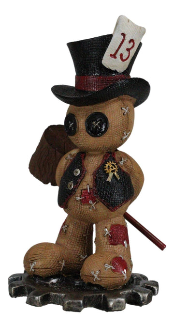 Ebros Day Of The Dead Pinheadz Monster With Voodoo Stitches Figurine Halloween Collectible Toy Statue Fantasy Mythical Beings Undead Apocalypse Horror Icon (Mallet Max)