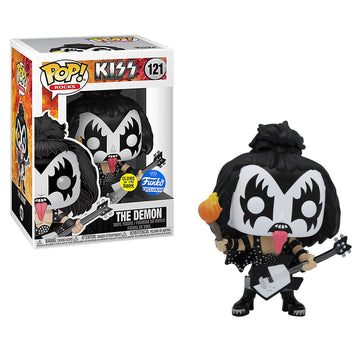 Funko POP! KISS: The Demon - Glow in The Dark Collectible - Online limited availability