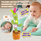 Emoin Dancing Cactus With Flower, Talking Cactus Baby Toy Repeating What You Say Glowing Singing Mimicking Recording Interactive