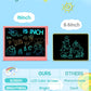 Lcd Writing Tablet, 15 Inch Large Colorful Screen Doodle Board Doodle Pad, Drawing Tablet Drawing Pad For Kids, Electronic Educa