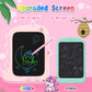 ORSEN 8.5" LCD Doodle Board Tablet - Pink Unicorn Drawing Pad for Kids 2-7 Years, Travel Toy, Medium Size, Model OS-A6-285C-PIN