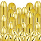 The Dreidel Company Golden Easter Eggs Metallic Gold, Goodie Basket Prize, Eggs Are Hinged, 2.38' Inch (12-Pack)