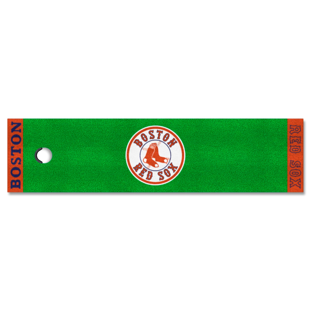 FANMATS - 9053 MLB Boston Red Sox Nylon Face Putting Green Mat 18x72