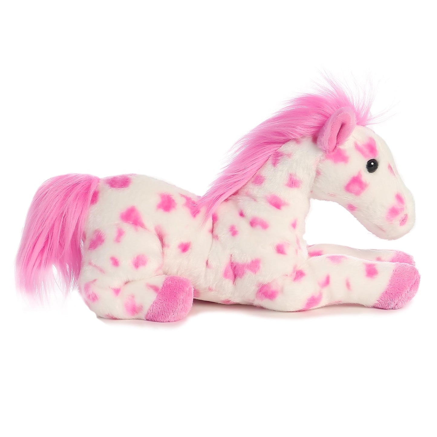 Aurora® Adorable Flopsie™ Dolly™ Stuffed Animal - Playful Ease - Timeless Companions - White 12 Inches