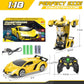 Chridark Remote Control Car Toys - Transforming RC Cars for Kids, Transform Toys Car Robot, Gift Kids Toys for 3 4 5 6 7 8 10 12
