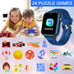 Aiwiep Smart Watch For Kids With 24 Games Kids Watches Touch Screen Music Player Camera Alarm Clock Calculator Flashlight Stopwatch 12/24 Hr Toys For Boys Gift For Kids 3-12 Year Old